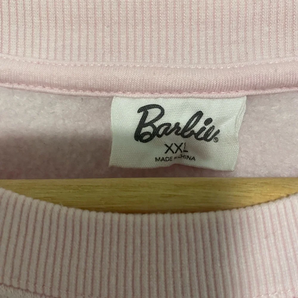 Barbie Light Pink Logo Sweatshirt - Picture 2 of 3